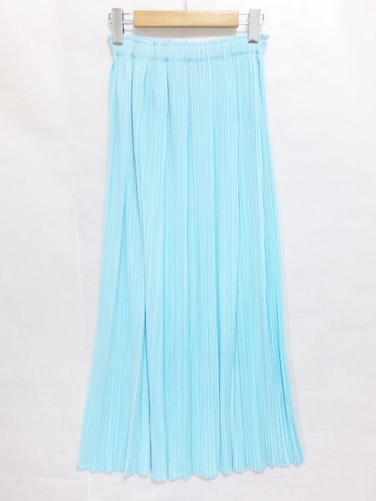 PLEATS PLEASE ISSEY MIYAKE プリーツプリーズ スカート ロング プリーツ フ み L 970141