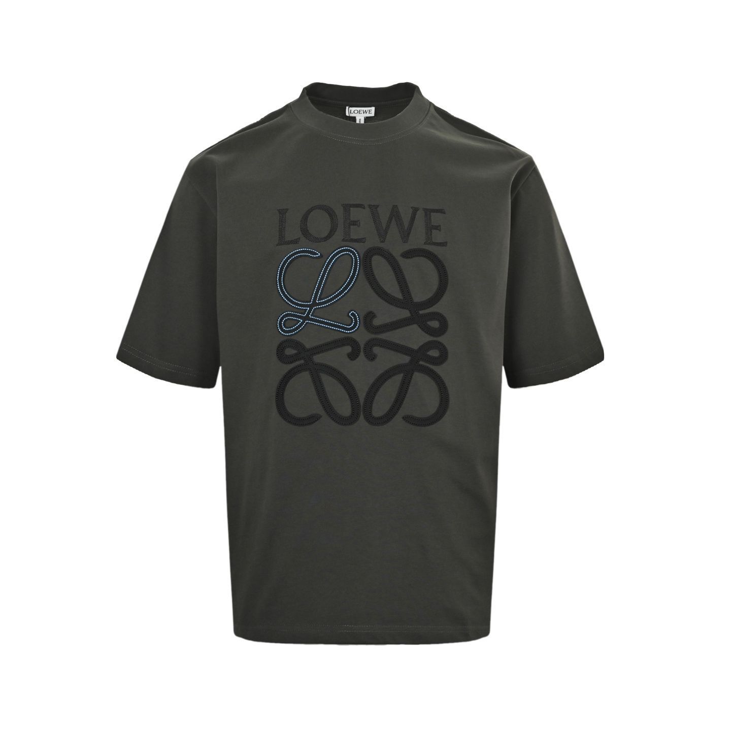 【25SS】ロエベ メンズ Tシャツ LOEWE刺繍 プレゼントにも☆ 今日特価】Loewe ロエベ 25ss 巳年限定プリント刺繍 T シャツ-1