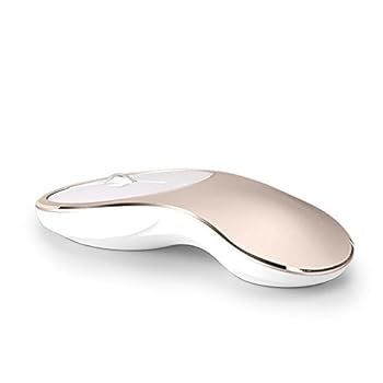 【中古】(非常に良い)2.4?GHzワイヤレスマウスサイレントクリックコンパクトSoundless Nano USBレシーバーと光学式マウスDPI 1200?for PC and Mac SY-02