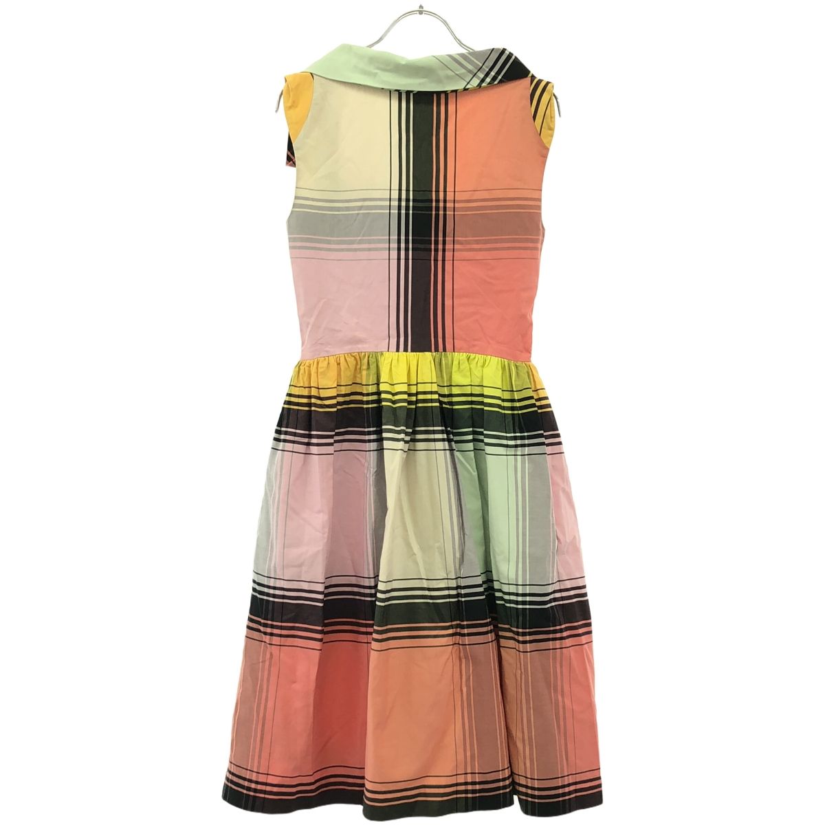 ヴィヴィアンウエストウッドアングロマニア グラデーション ノースリーブワンピース Vivienne Westwood ANGLOMANIA ヴィヴィアンウエストウッド
