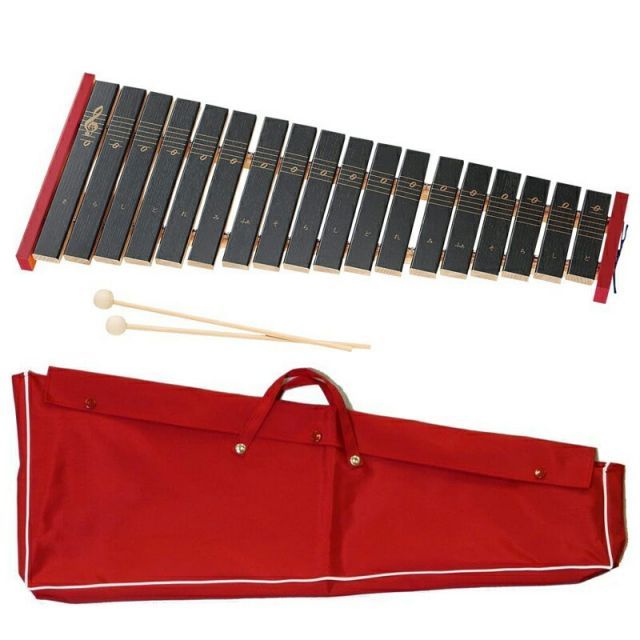 ゼンオン No.180WA ＋ ビニールケース 赤 セット 木琴 18鍵 ZEN-ON 全音 卓上木琴