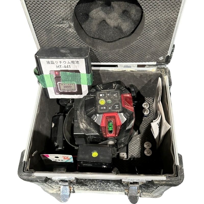 TAKAGI レーザー墨出し機 TGL-4PN レッド バッテリー HT-441×2個