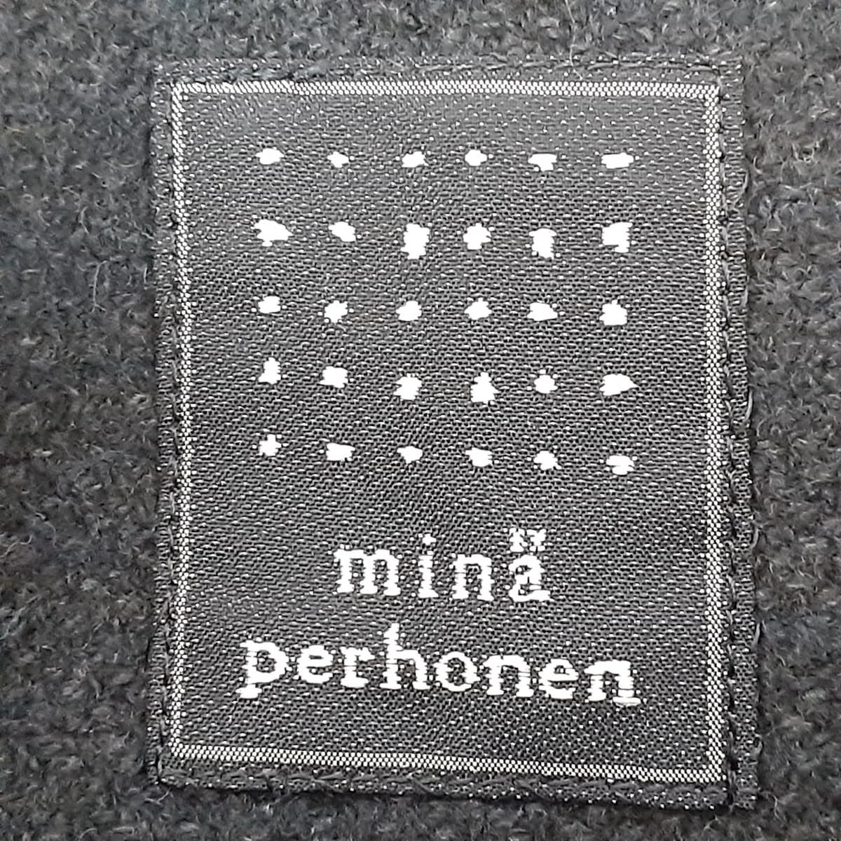ミナペルホネン　ダッフルコート　36 mina perhonen (mina)(ミナペルホネン) ダッフルコート サイズ36