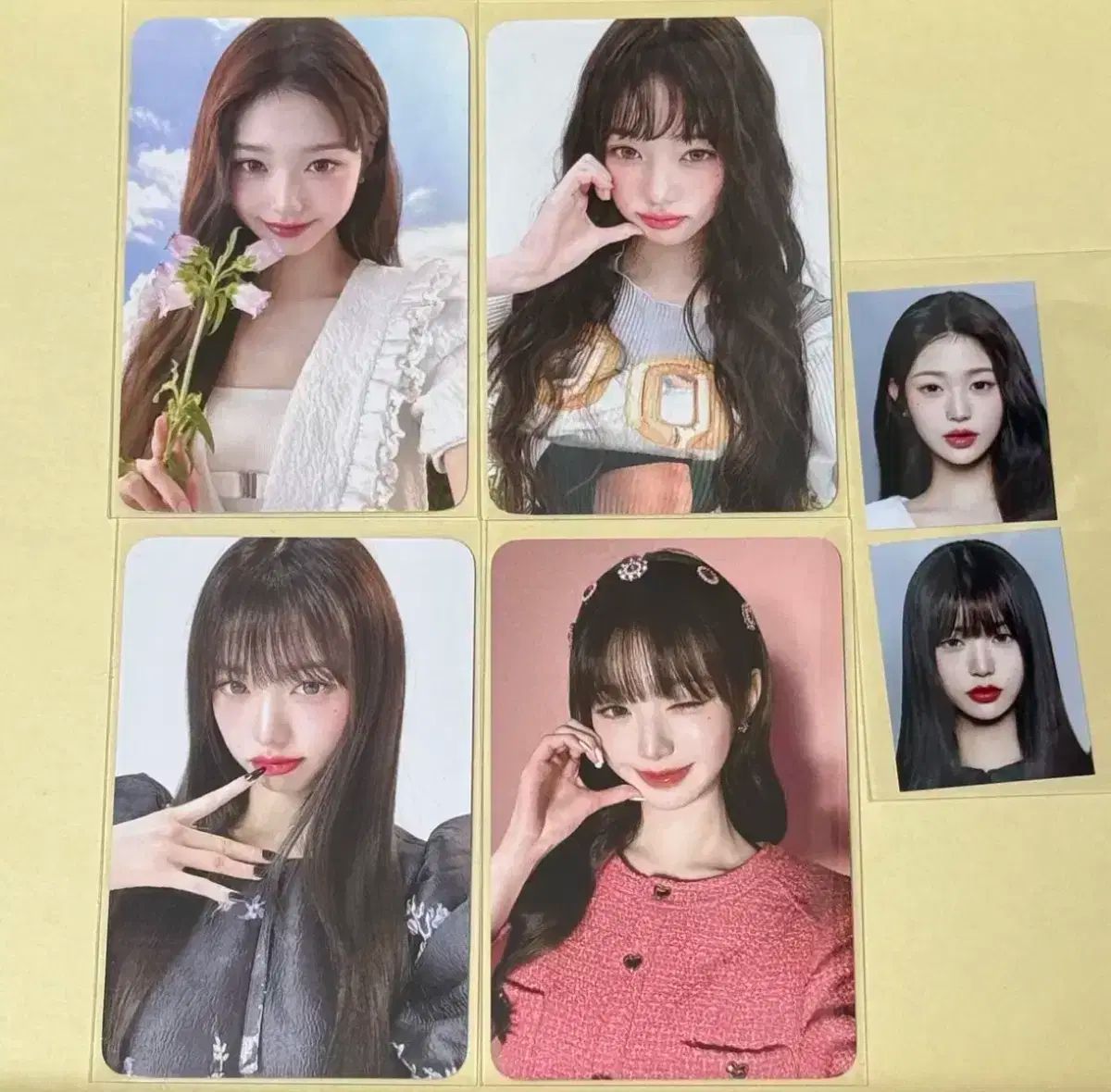 ウォニョントレカ4点セット IVE ウォニョン トレカ 4点セット IVE