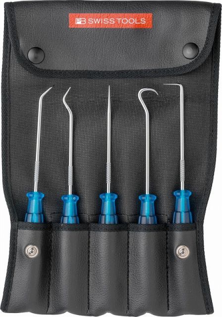 PBスイスツールズピックツール5本セット【ロールケース付き】7685SET(PB SWISS TOOLS)