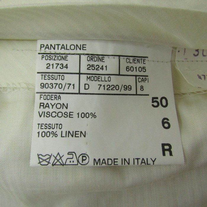 クリスチャンディオール テーパードパンツ ボトムス センタープレス  