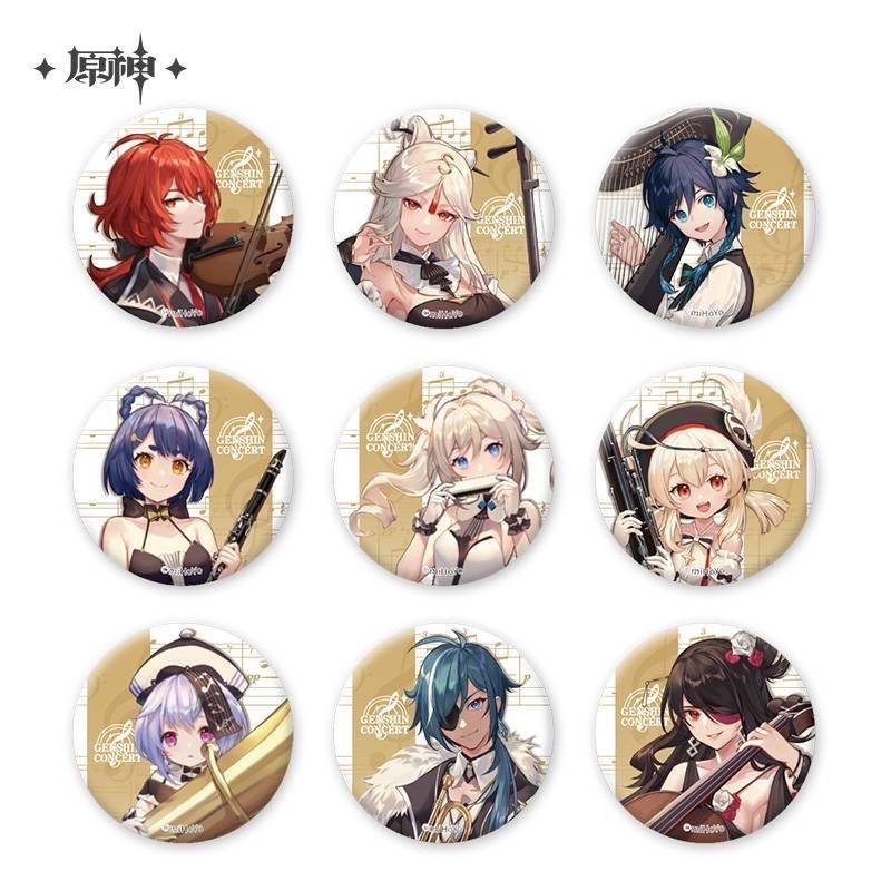 原神 ディルックとガイアの缶バッジ③の通販 by K's shop｜ラクマ