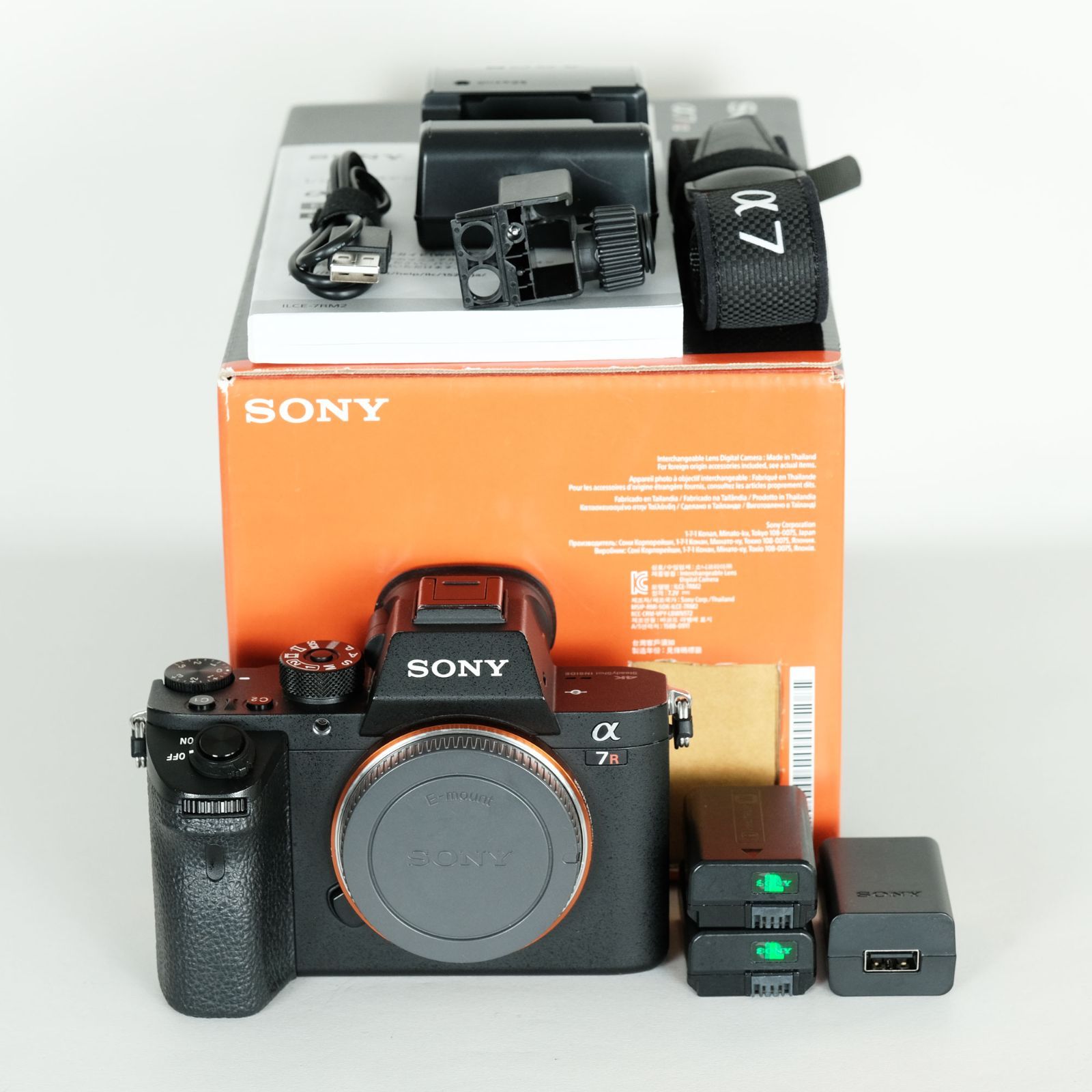 SONY α7R II ILCE-7RM2 シャッター約8500回 SONY α7R II ILCE-7RM2