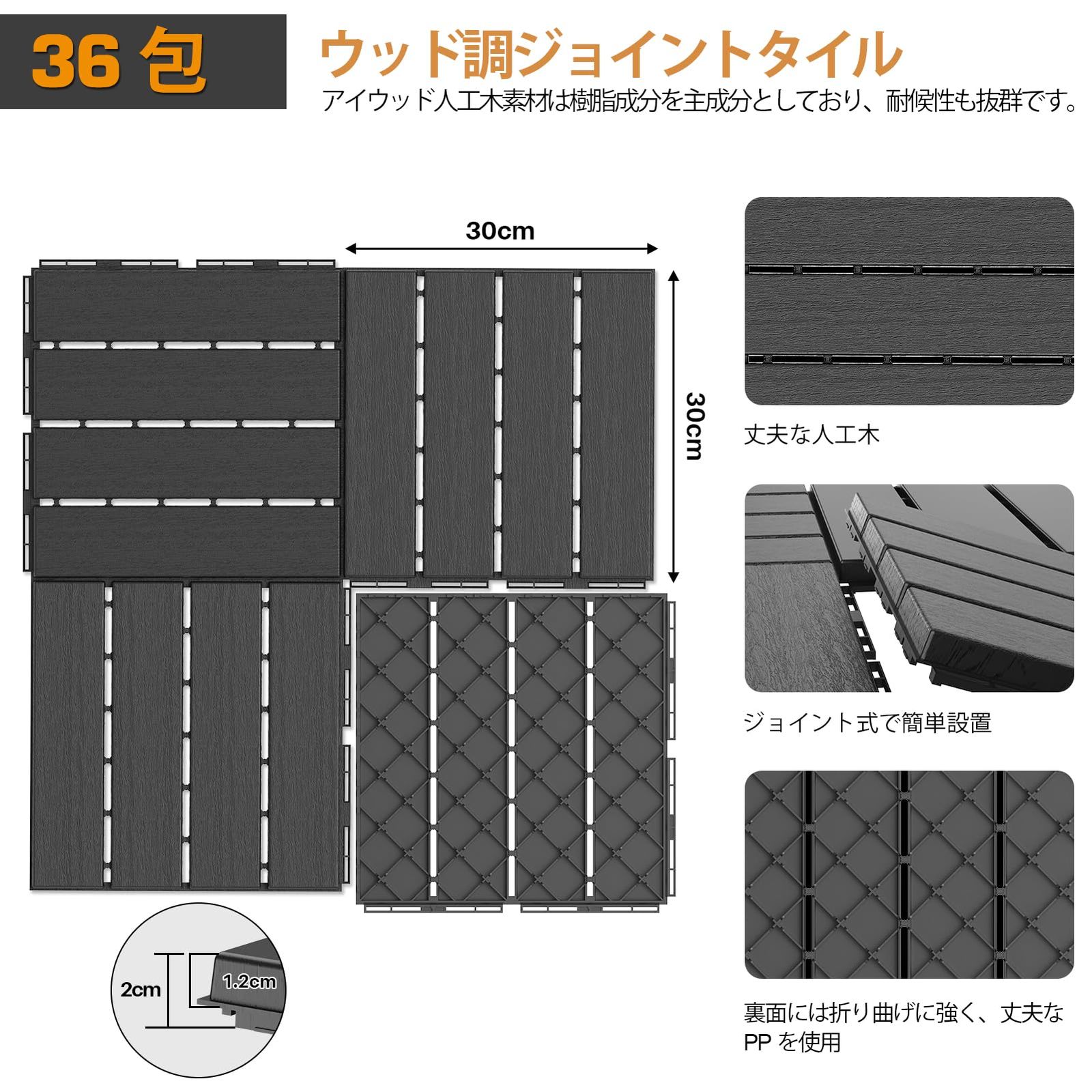 36枚 正方形