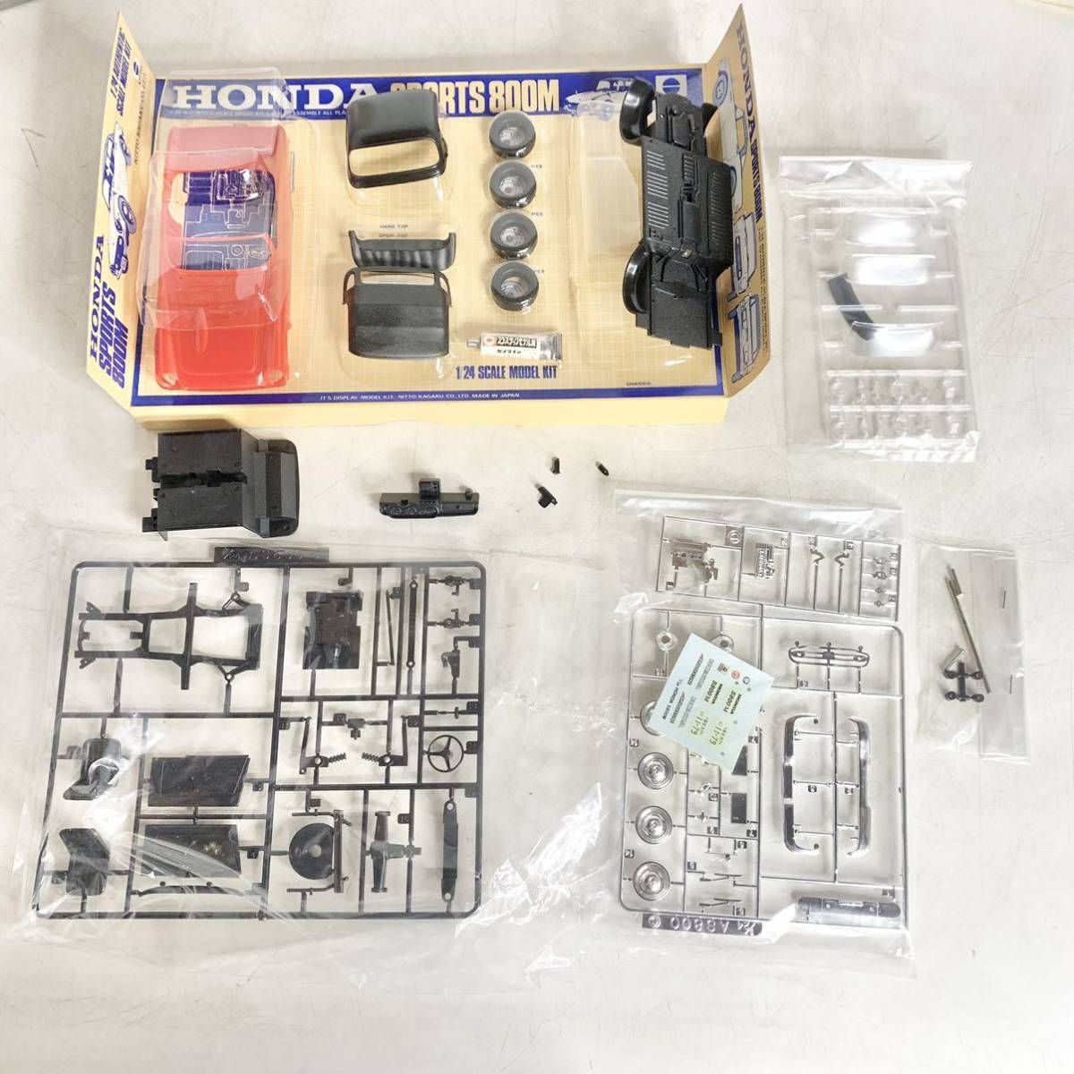 HONDA SPORTS 800M 1/24スケール未組立キット 未組立 ニットー NITTO 1/24 ホンダ スポーツ 800M HONDA SPORTS