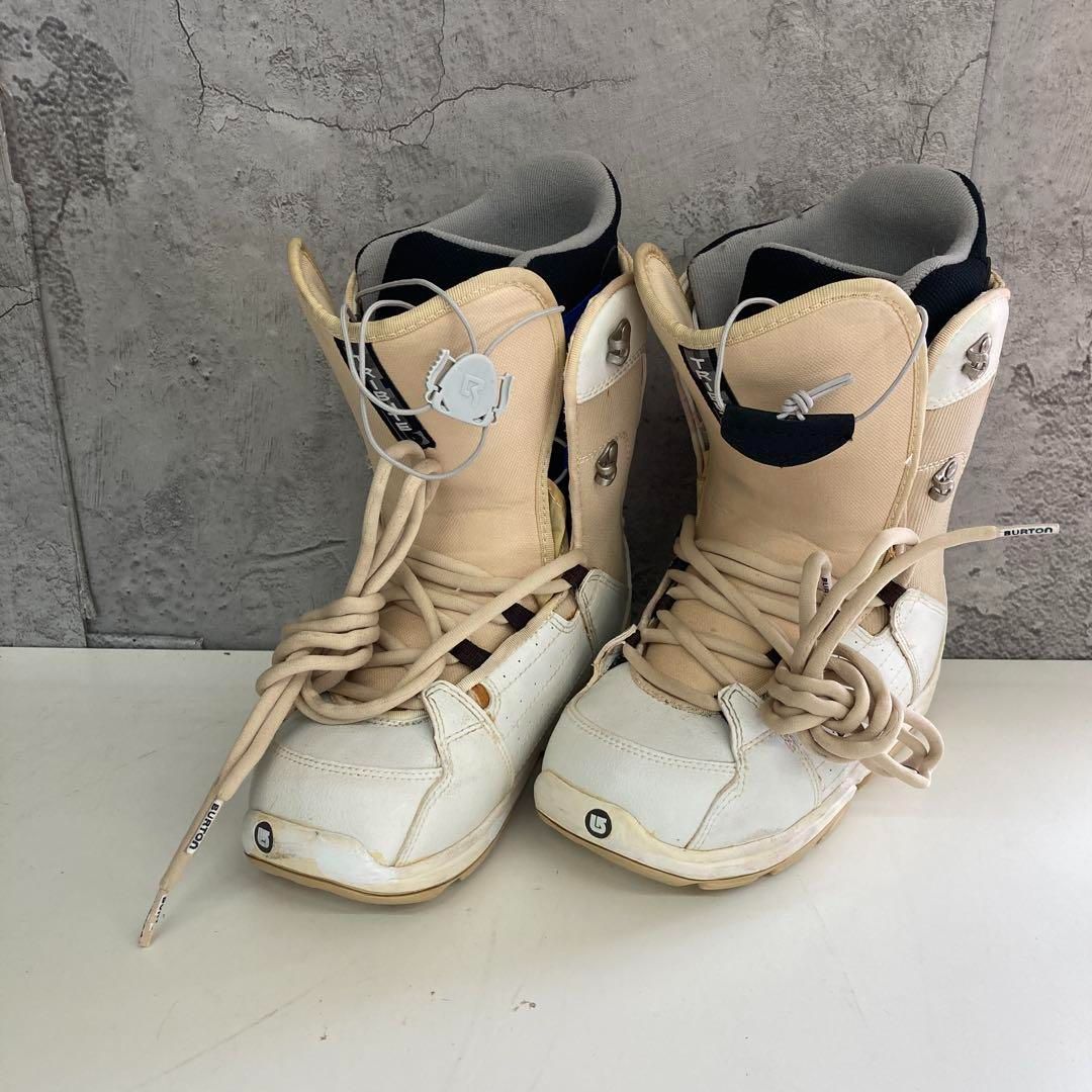 Burton バートン スノーボードブーツ 女性用 ホワイト 23㎝ - メルカリ