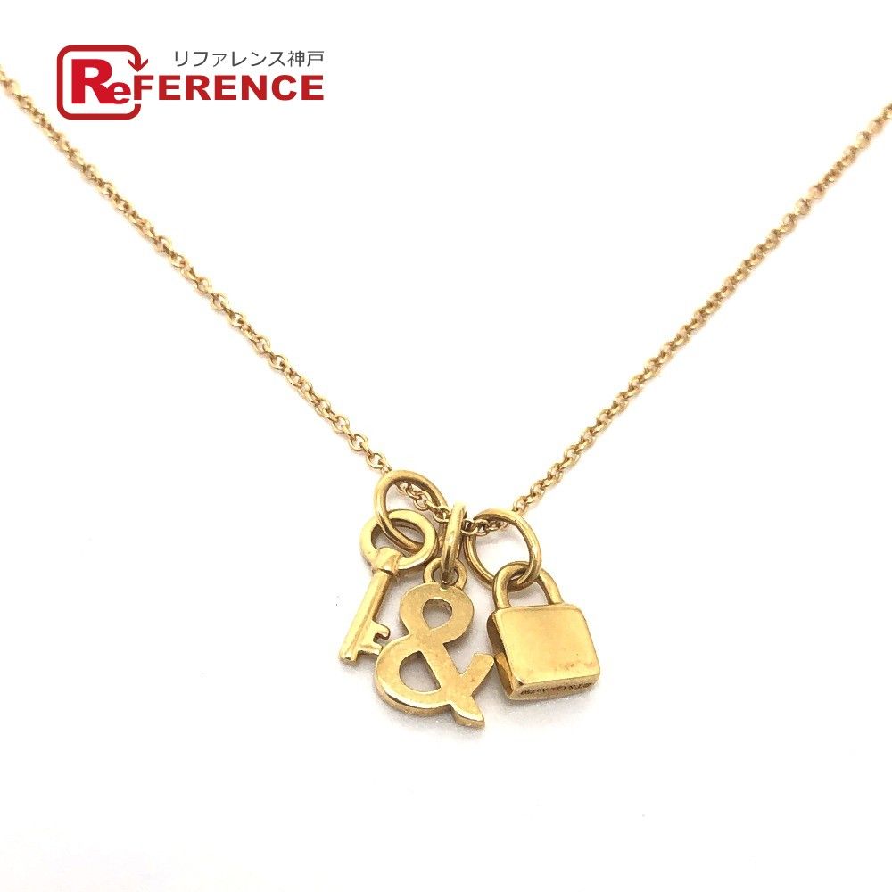 ティファニー ラブロック&キーネックレス 750 Tiffany&Co.ティファニーラブロック＆キーネックレス750