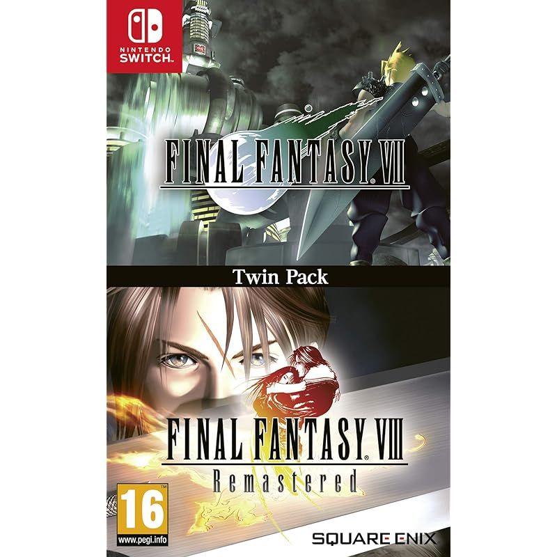 豊富な，人気セール Electronic Arts Final Fantasy VII u0026 VIII Twin Pack (輸入版:アジア) ? Switch 1 ゲーム