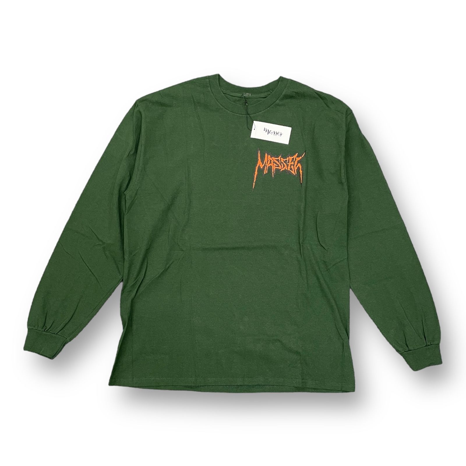 定価11000円 未使用 MASSES 22AW T-SHIRT L/S PtD ロングスリーブ T 
