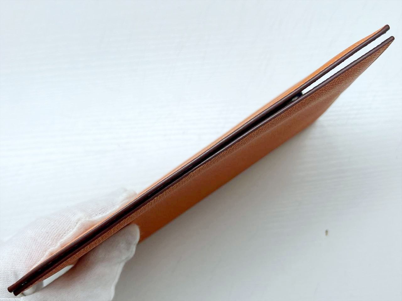 手帳カバー オレンジ