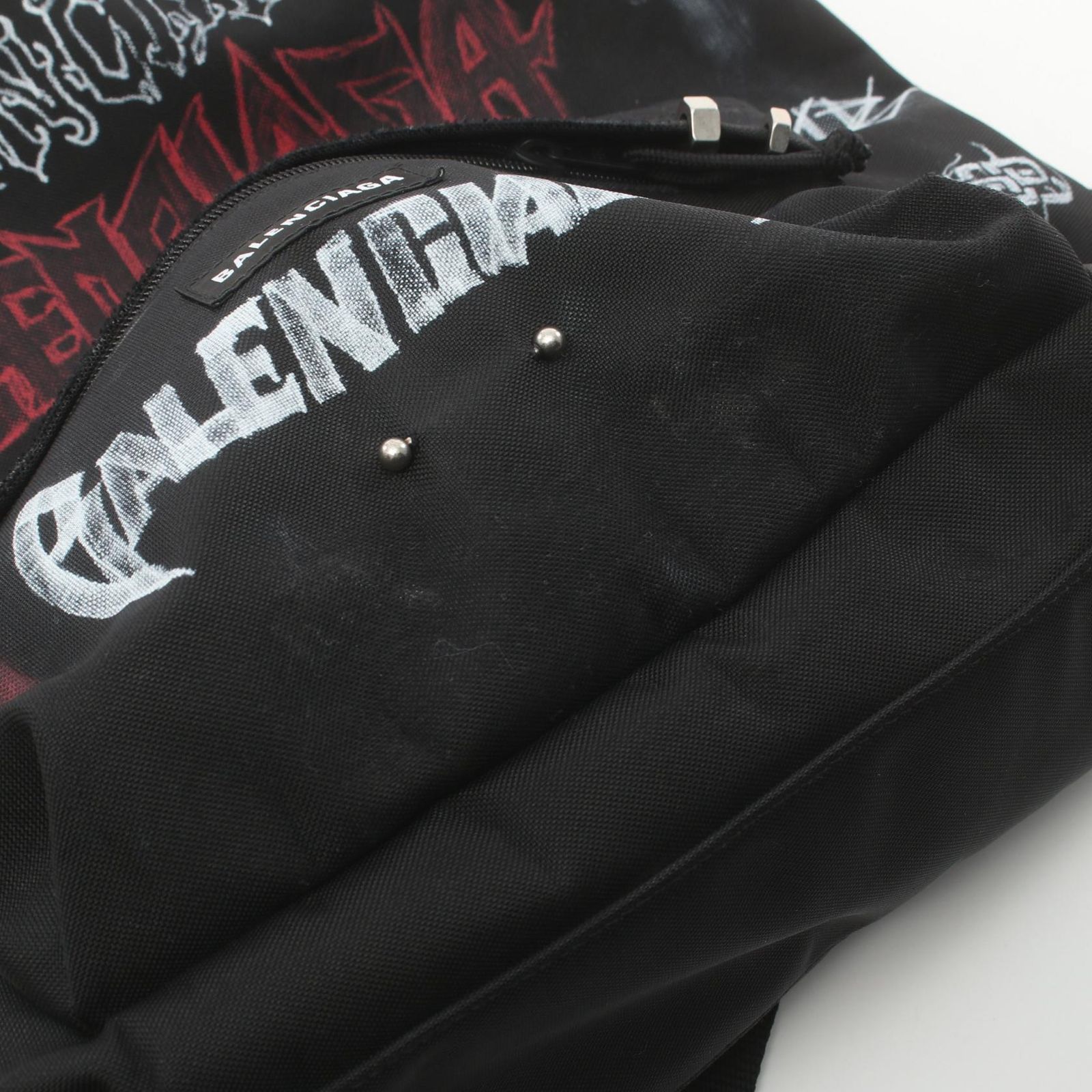【BALENCIAGA】EXPLORER バックパック DIY L ALLOVER ロゴ BALENCIAGA】EXPLORER バックパック DIY METAL ALLOVER ロゴ