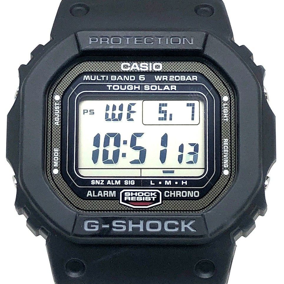 G-SHOCK ジーショック GW-5000U-1 電波ソーラー メタルケース スクリューバック LEDバックライト DLC処理 2021年7月発売
