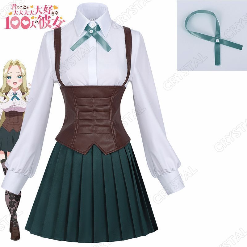 君のことが大大大大大好きな１００人の彼女 コスプレ 美杉美々美 コスプレ衣装 人気 キャラクター うつくしすぎみみみ コスプレ用 イベント 仮装 舞台装 演出服 漫遊展 撮影用 観賞用 祭り 贈り物 誕生日 ハロウィン クリスマス