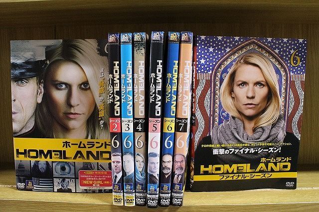 DVD HOMELAND ホームランド シーズン1〜ファイナル シリーズ完結 全48 