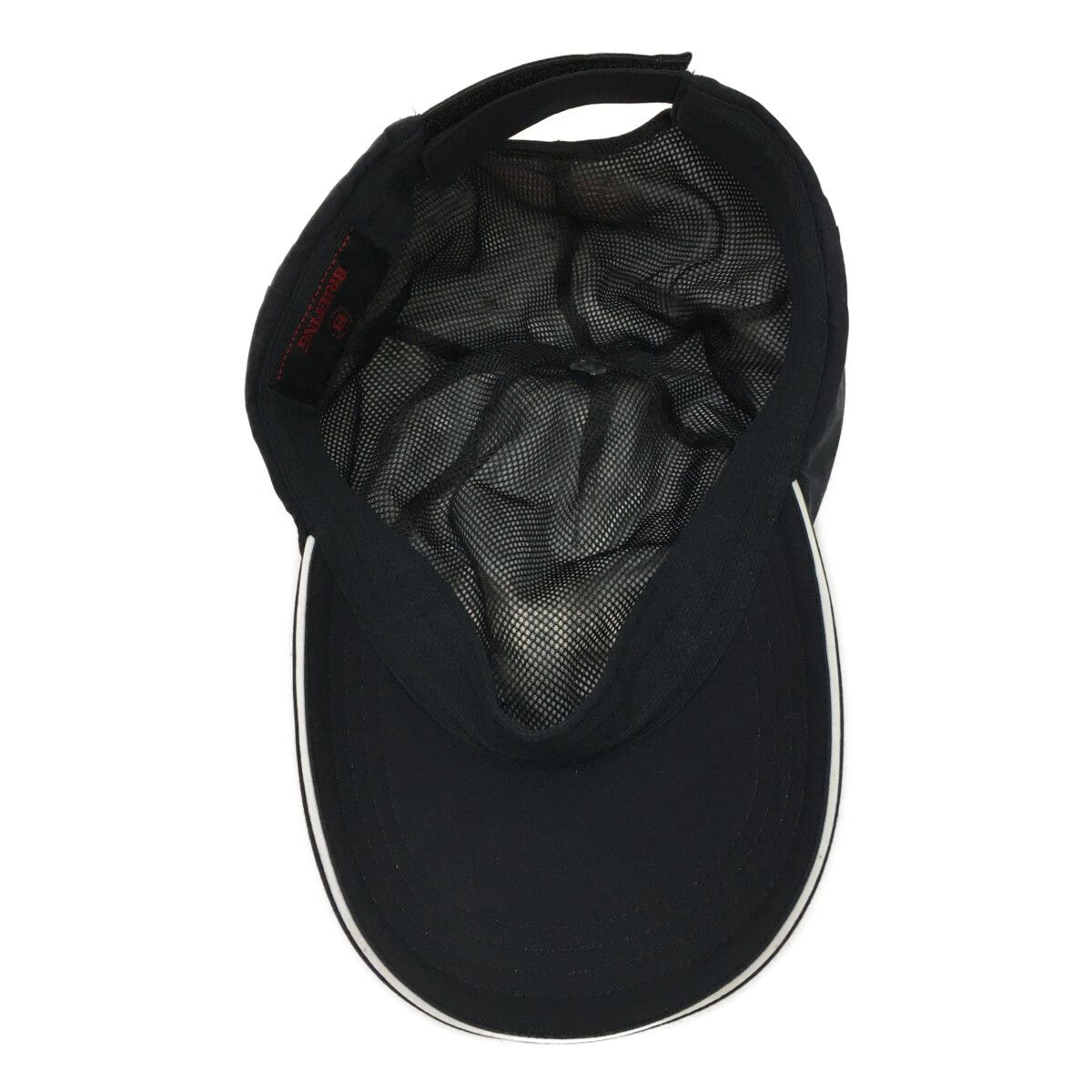 BRIEFING - coco 中古 ブリーフィング BRIEFING レインキャップ フリー ブラック 刺しゅうロゴ シンプル 中古 ブリーフィング BRIEFING レインキャップ フリー ブラック
