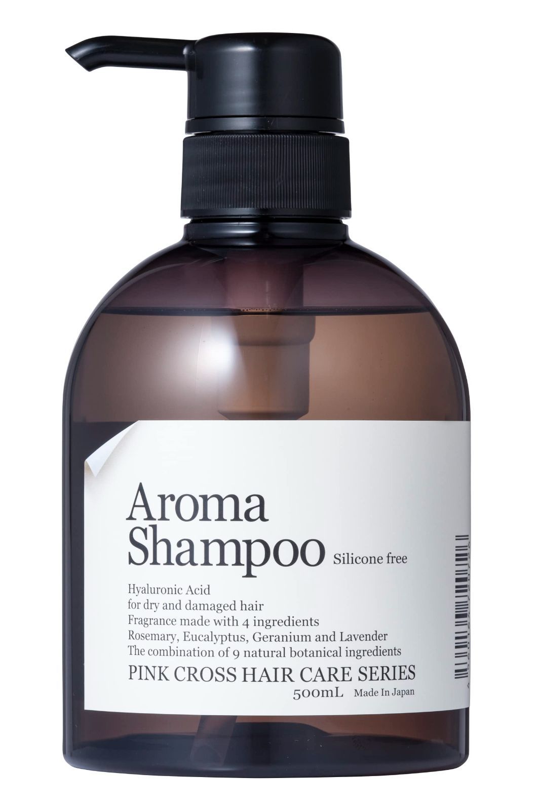 【人気商品】ボタニカル 香り ケア ケア 頭皮 保湿 しっとり ダメージ 癖毛 オーガニック ハーブ サロン ヒアルロン酸 高純度 ノンシリコン 500ml シャンプー アロマ ピンククロス