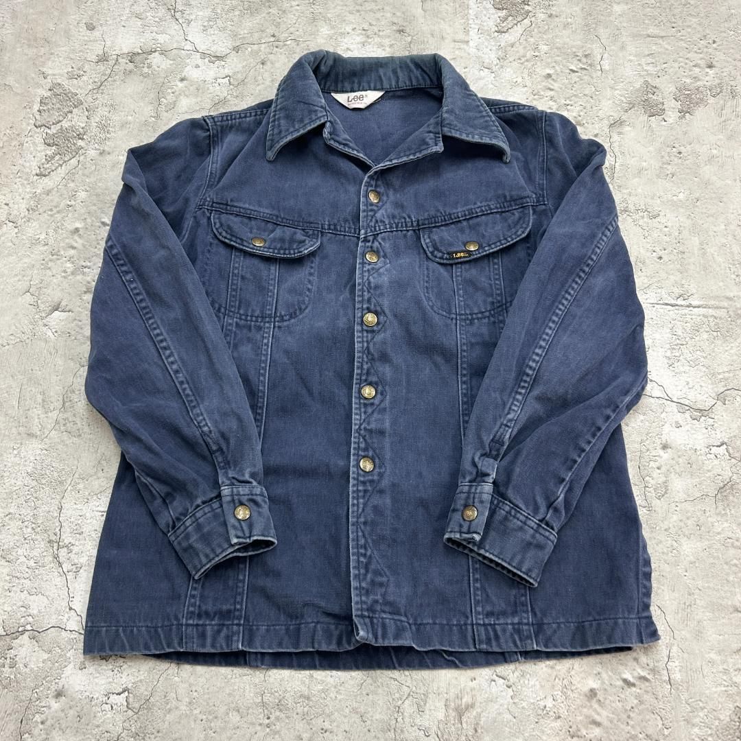 70s Lee モールスキンジャケット 101 type 古着 ネイビー - メルカリ