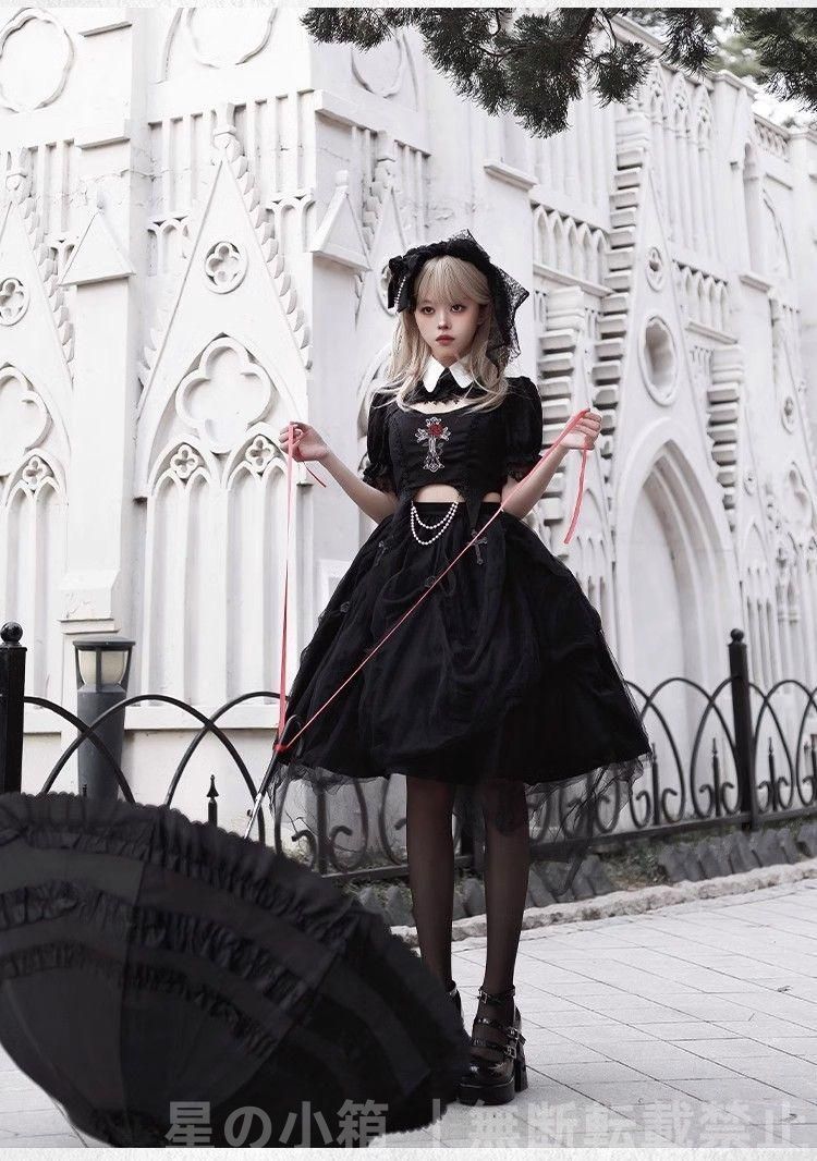 アリパイ night fairy fantasia柄JSK＋カチューシャ＋靴下 Twinkle