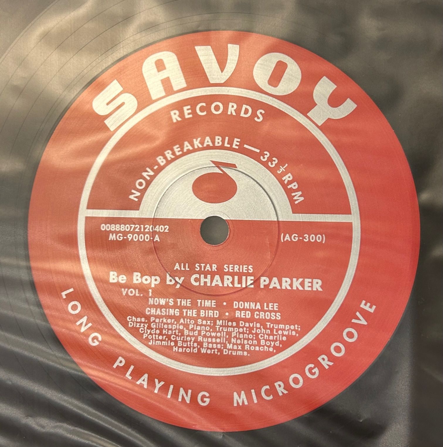 10インチ4枚組ボックス】Charlie Parker 「Savoy 10-inch LP