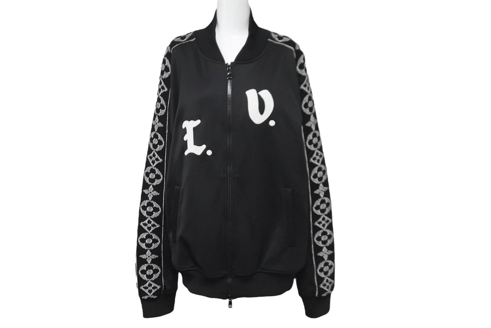 【ひぃ】LOUIS VUITTON 21AWフラワーバンドブルゾン LOUIS VUITTON ルイヴィトン ブルゾン LVフラワーバンドトラックトップ