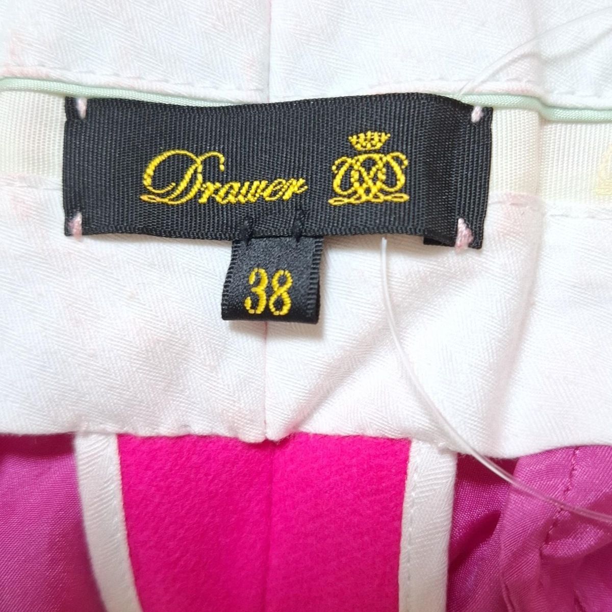 Drawer(ドゥロワー) パンツ サイズ38 M レディース美品 - ピンク