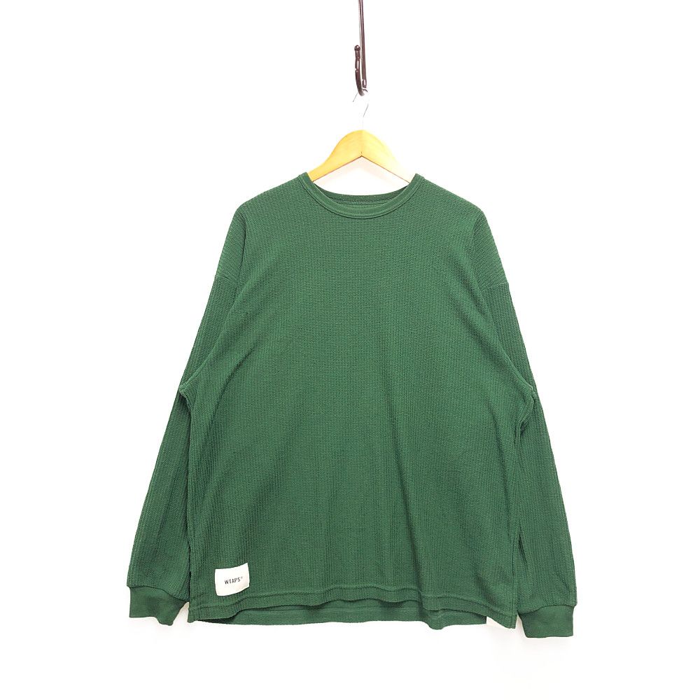 WTAPS ダブルタップス 22AW WAFFLE / LS /CTPL. REGULAR ワッフル