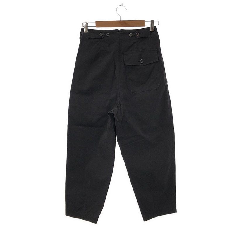 MHL エムエイチエル UNEVEN COTTON CANVAS トラウザーズ 2022SS