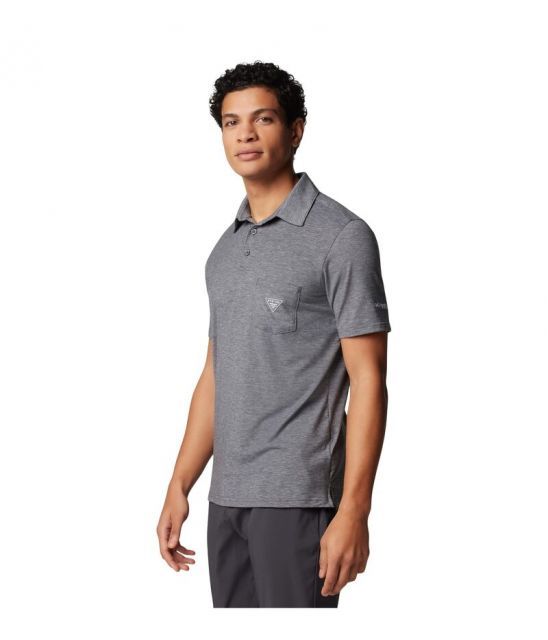 コロンビア Columbia PFG Uncharted Tank レディース シャツ トップス シャーク Heather Women's Columbia PFG Uncharted™ Tank | Zappos.com