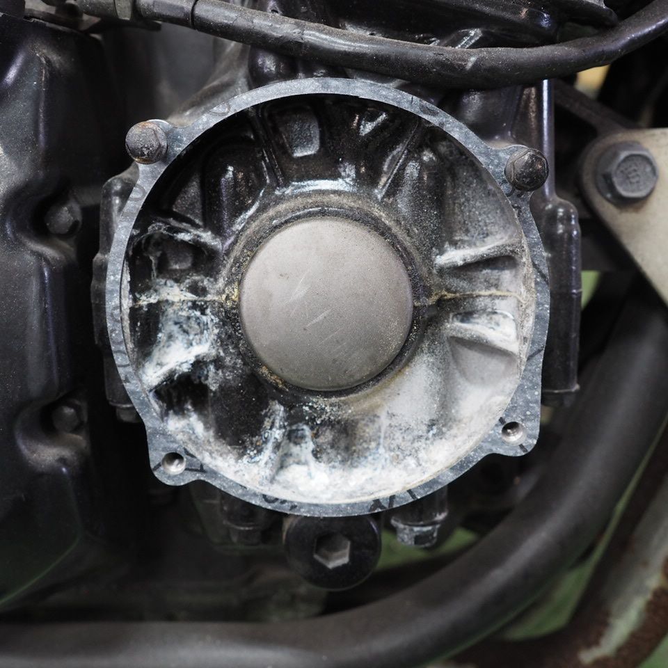XJR400/R ピックアップカバー(左側)/ポイントカバー(右側)ガスケット 