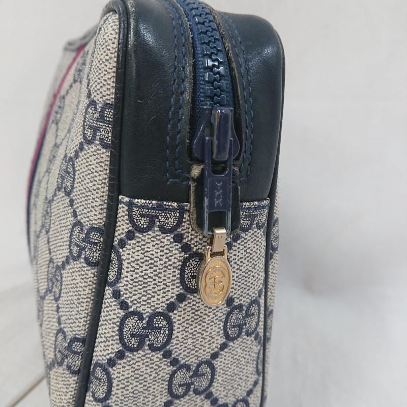 【美品】オールドグッチ シェリーライン アクセコ ポーチ GG GUCCI グッチ ポーチ gucci accessory collection パフューム