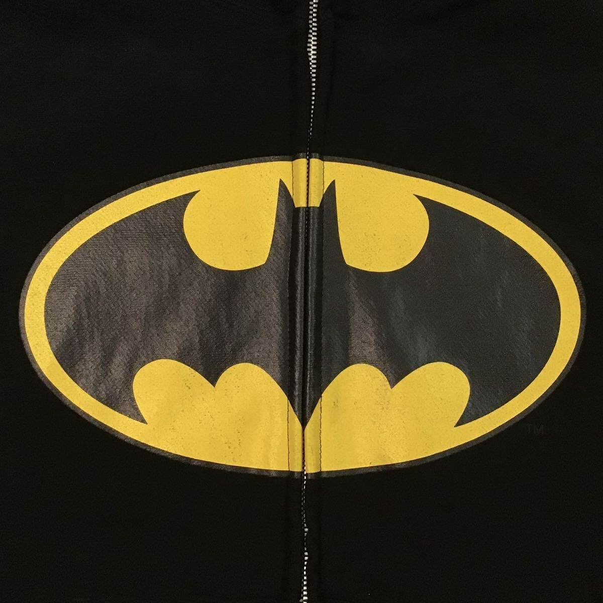 DC Comics × BAPE Batman フルジップ パーカー レディース SHORTサイズ 