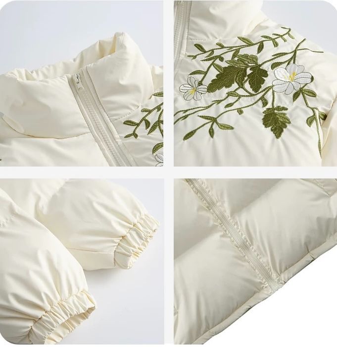 立ち襟 中綿ジャケット｜ユニセックス