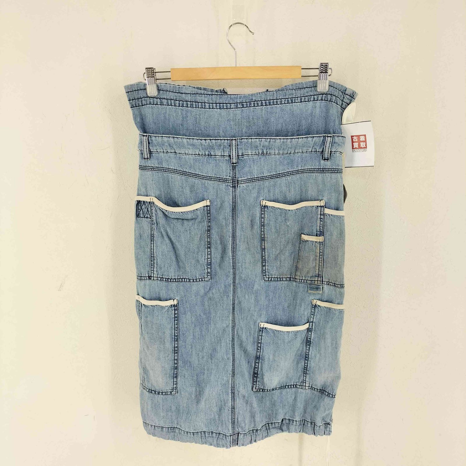 ディーゼル DIESEL マルチポケット デザイン デニム スカート レディース W25