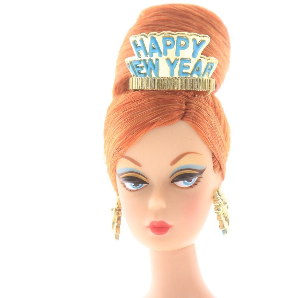 バービー ドール 人形 ハッピーニューイヤー ホリデー ホステス ゴールドラベル 付き