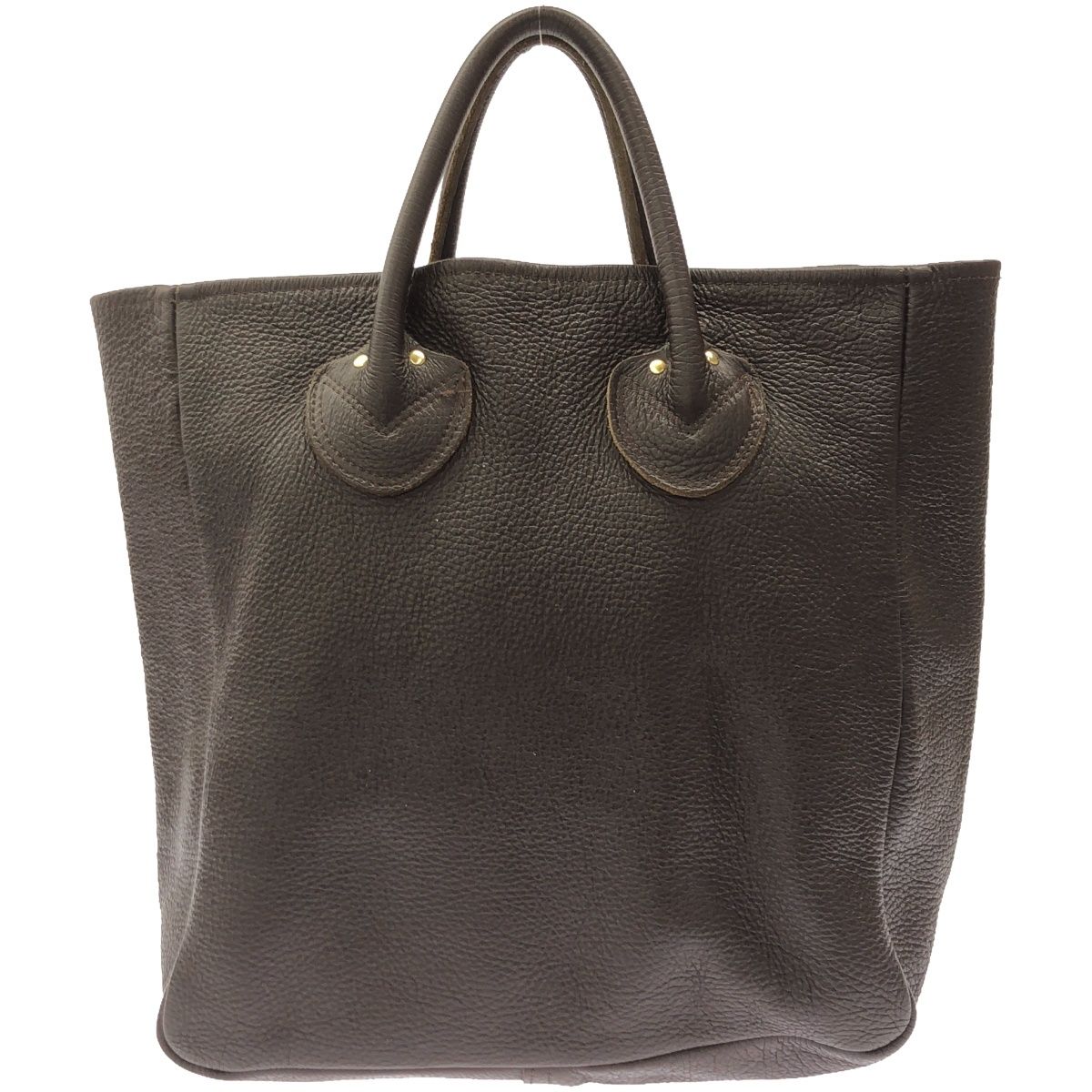 YOUNG&OLSEN ヤングアンドオルセン EMBOSSED LEATHER TOTE M レザー 