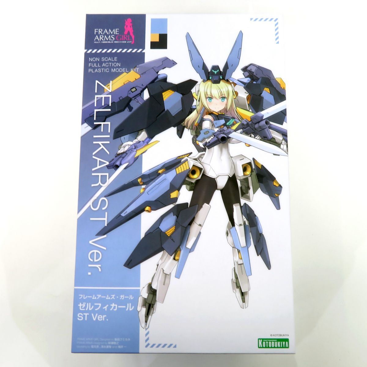 KOTOBUKIYA - 【中古】【特典付】コトブキヤ フレームアームズ・ガール ゼルフィカール ST Ver. FAガール[10][240010453800] 中古】(本体A-/箱B)フレームアームズ・ガール ゼルフィカール ST