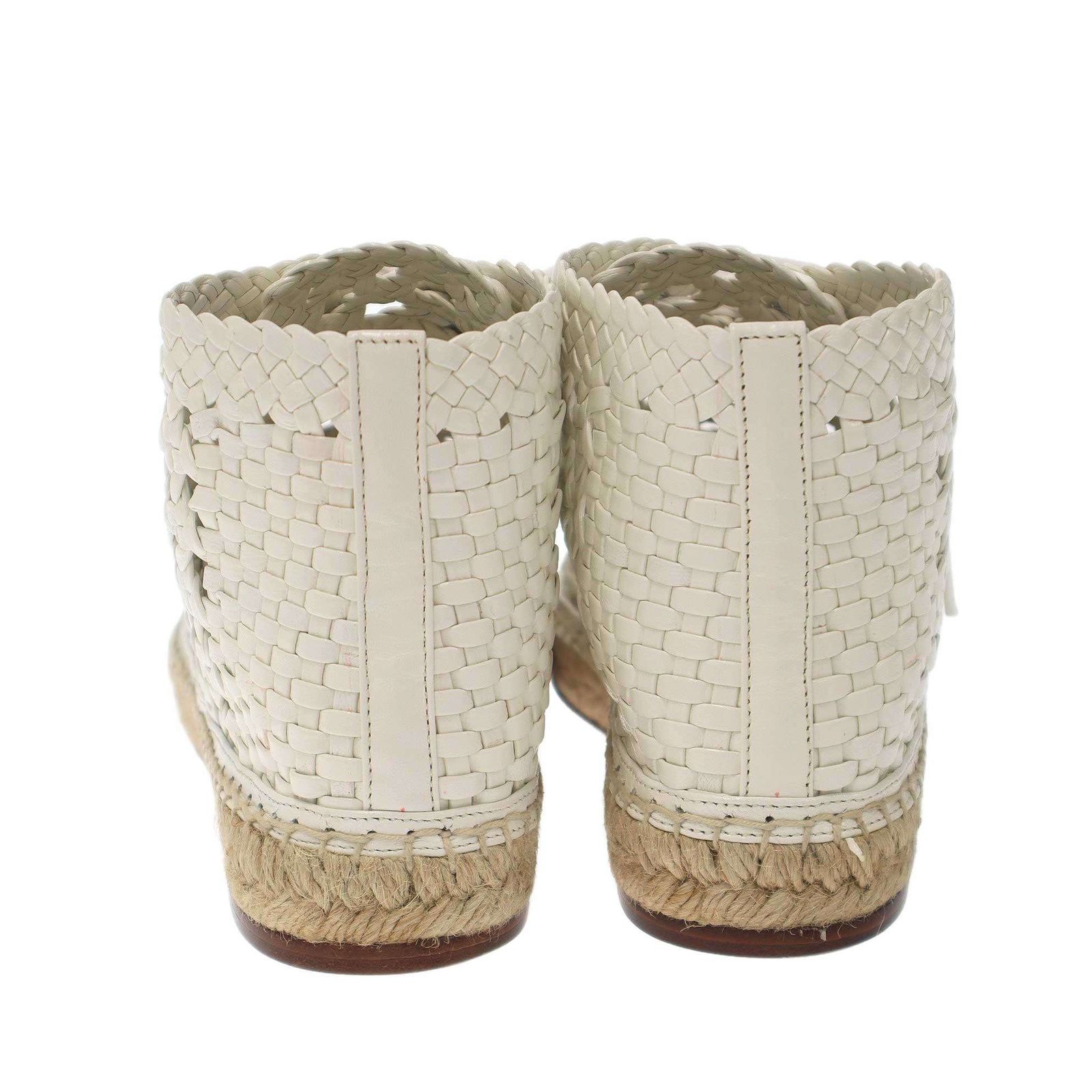 CELINE セリーヌ 2017 Resort エスパドリーユレースアップシューズ