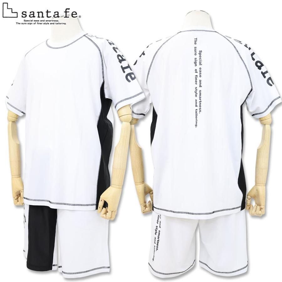 サンタフェ ラッシュ 切替 Tシャツ ショートパンツ セットアップ