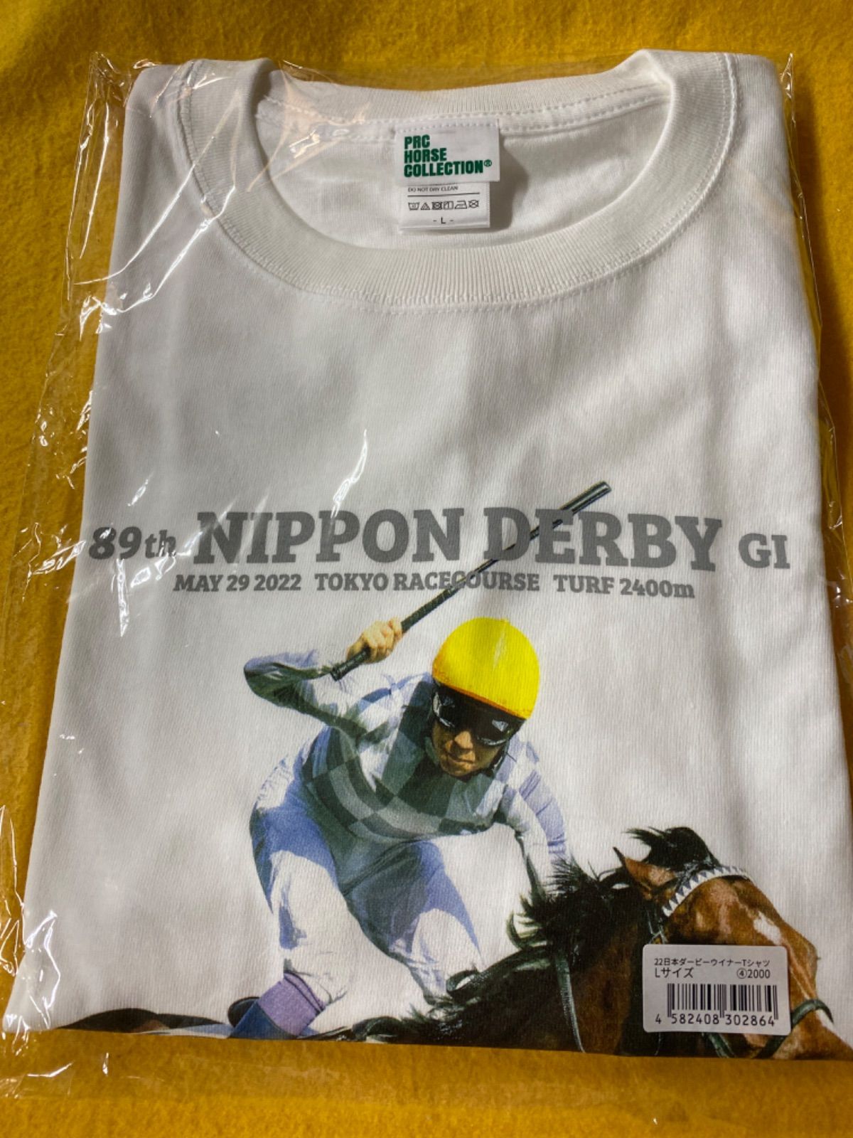 ［競馬］ドウデュース引退記念・Tシャツ／XL／武豊 競馬］ドウデュース＆武豊日本ダービー優勝記念Tシャツ／JRA