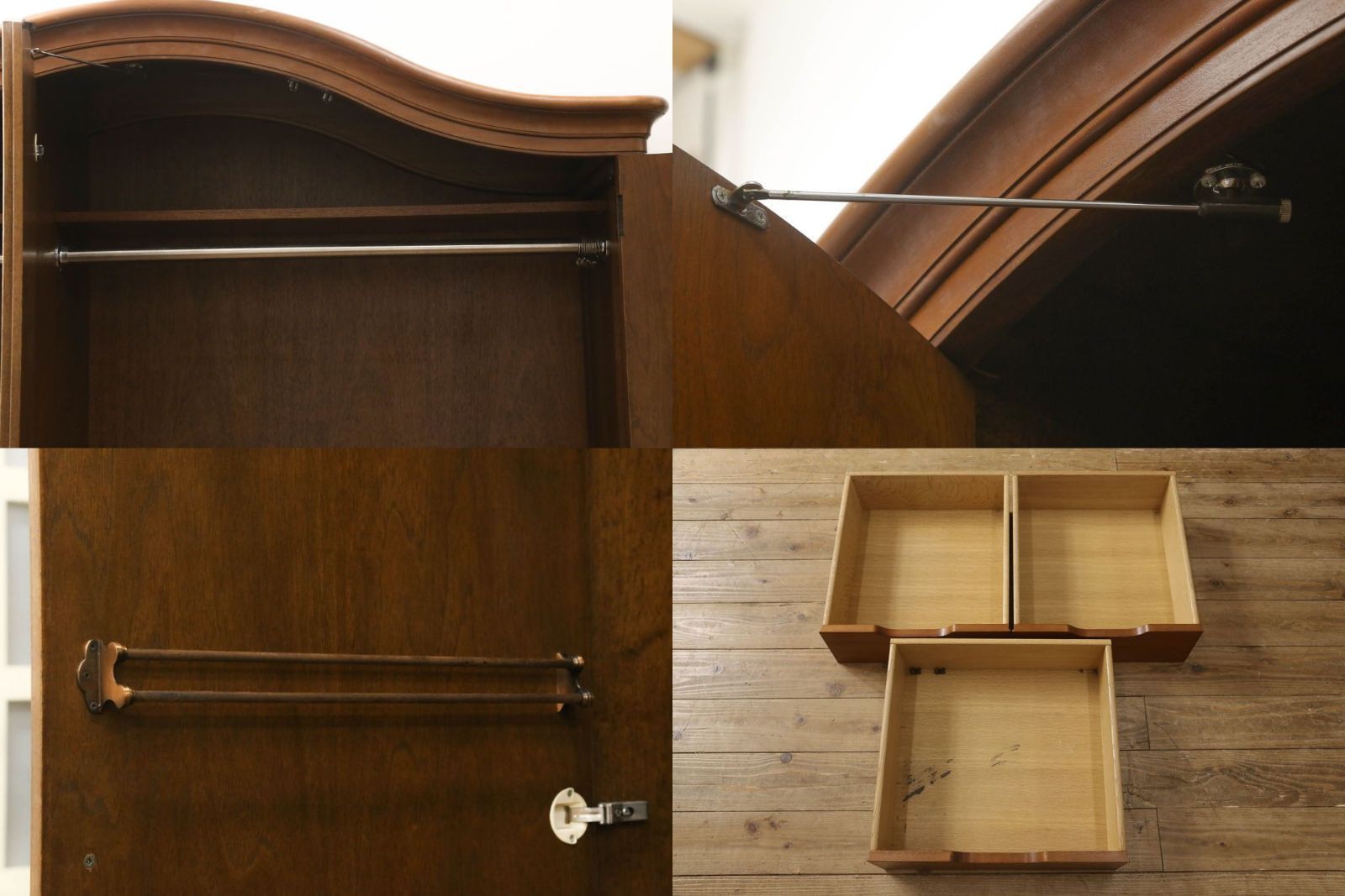 3月16日までの出品です】 DREXELドレクセル ツーレイン ワードローブ 3