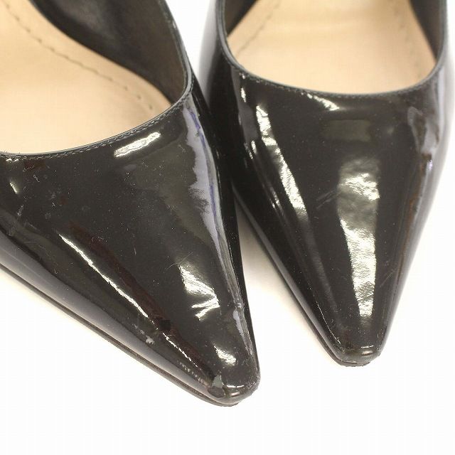 クリスチャンディオール Christian Dior ミュール パテントレザー 