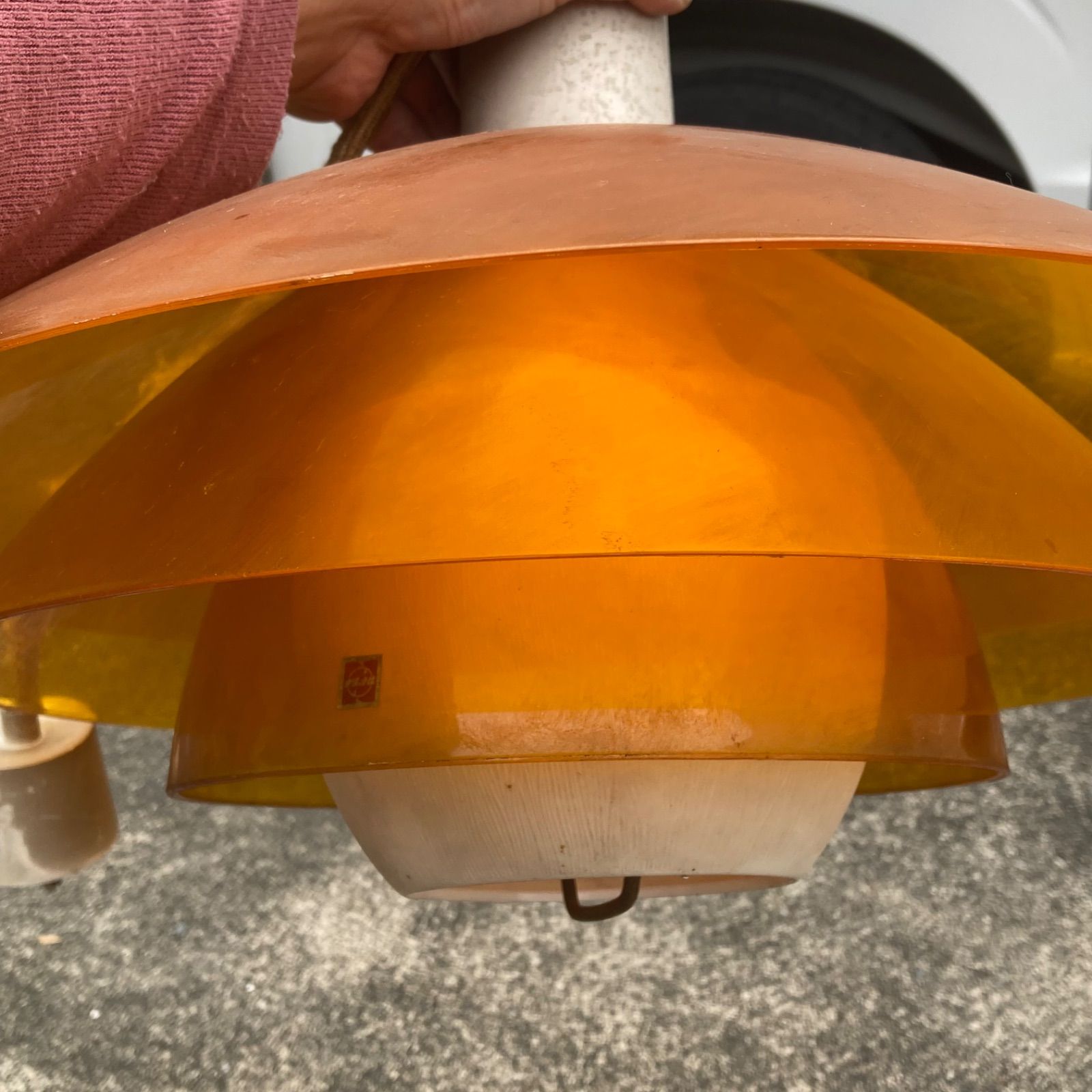 昭和レトロ ナショナル ペンダントライト 動作未 WWW_KANDAIZUMI_COM