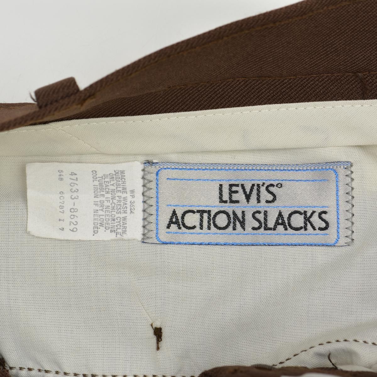 【LEVIS】80s 47633-8629 ACTION SLACKS アクションスラックスパンツ