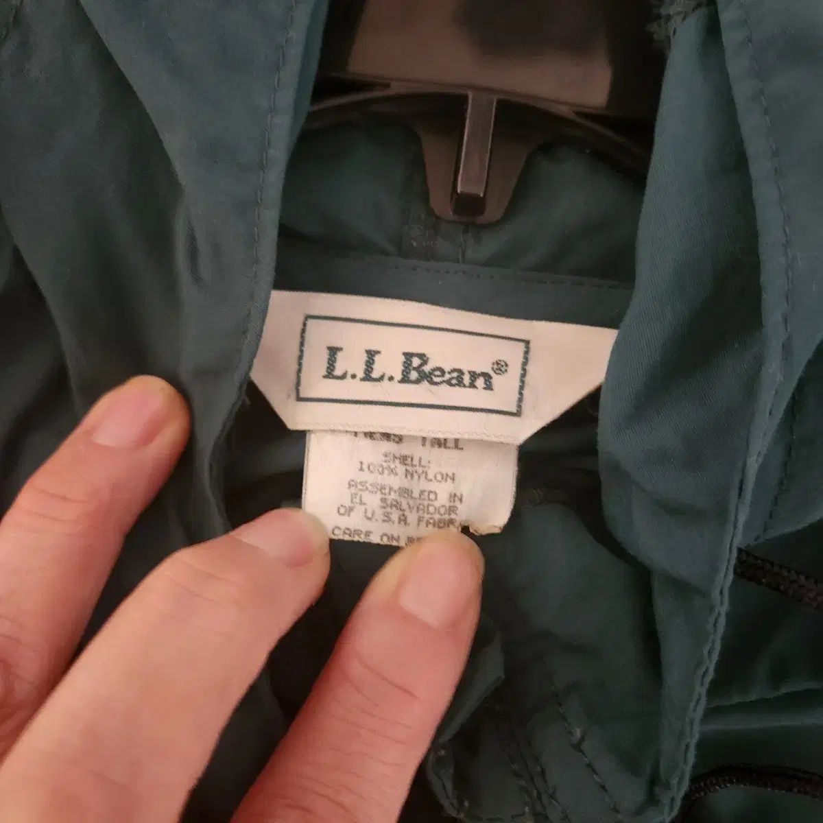 アメリカ L.L.Bean L L ビーン ウインドブレーカー フード ジャケット サイズ US M 韓国 L 最上