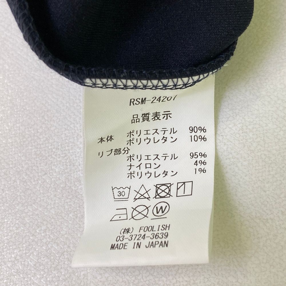 【超歓迎された！】 サイズ M ROUGH-SWELL ラフアンドスウェル パーカー ネイビー系 240101526293 ゴルフウェア メンズ ストスト